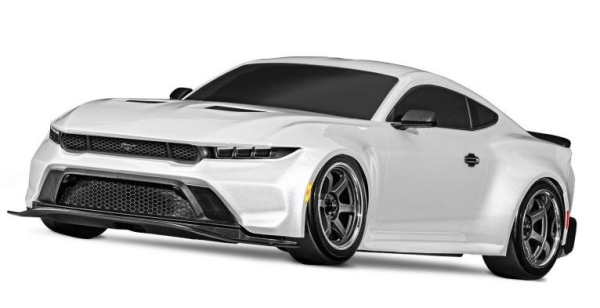 TRX105237-4-WHT TRAXXAS 4-TEC Ford Mustang weiß 1/10 Drift RTR Brushed